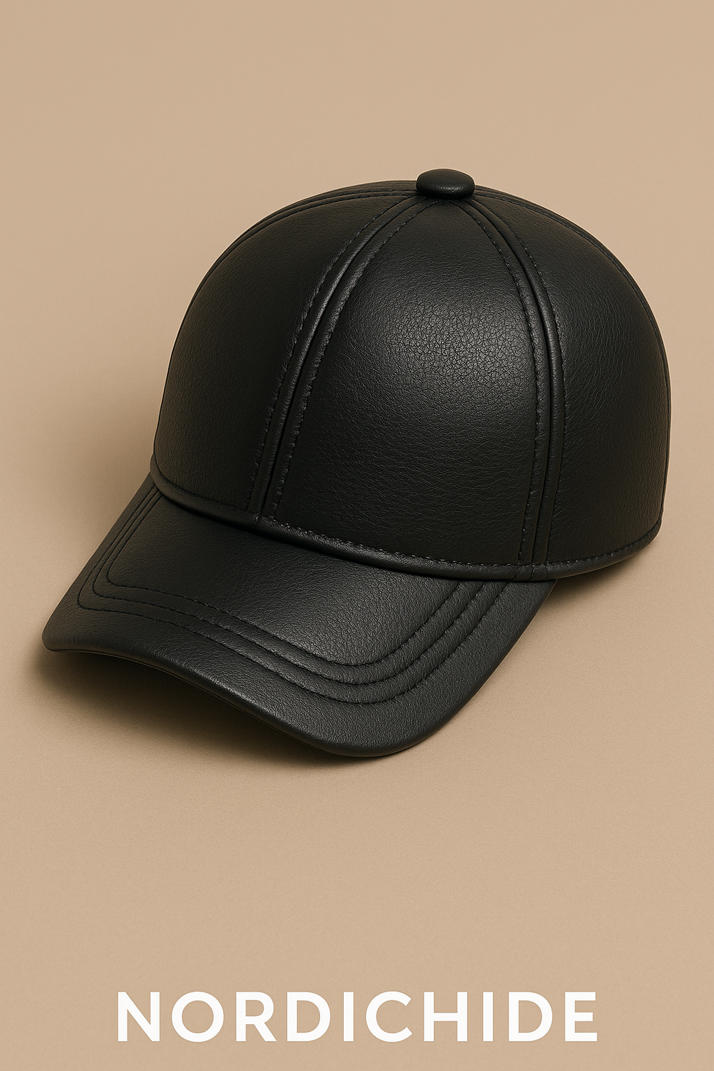 NordicHide—Premium Leather Cap with Adjustable Clip