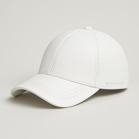 NordicHide—Premium Leather Cap with Adjustable Clip