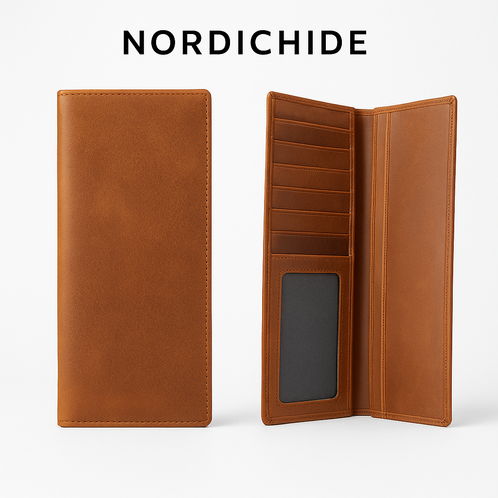 NordicHide - Premium-Ledergeldbörse