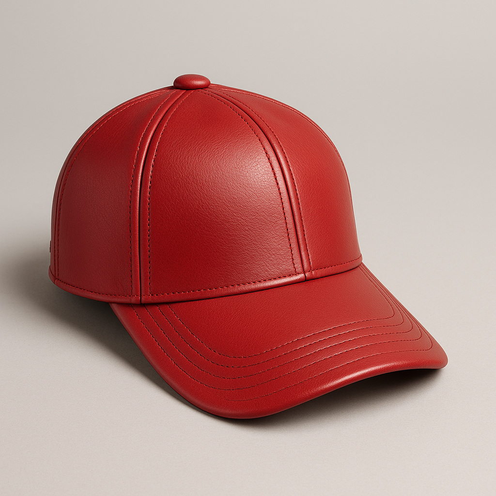 NordicHide—Premium Leather Cap with Adjustable Clip