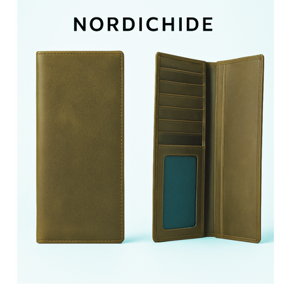 NordicHide - Premium-Ledergeldbörse